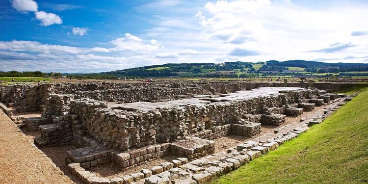 Days Out In Northumberland, North East Corbridge Roman Town Hadrian's Wall