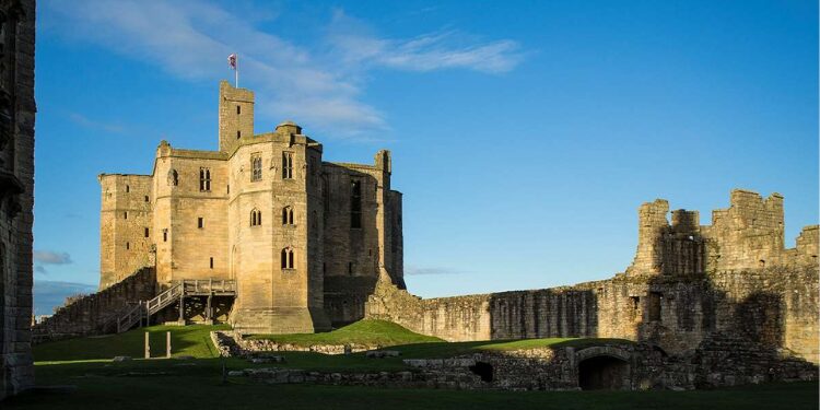 Days Out In Northumberland, North East Warkworth Castle And Hermitage