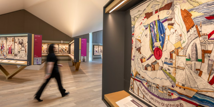 Days Out In Scotland Scottish Borders The Great Tapestry Of Scotland